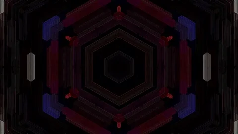 Background stripes and flashing with shining light dots. Animation with circles Stock-Footage 302812341