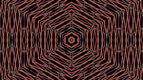 Background stripes and flashing with shining light dots. Animation with circles Video stock 303995671