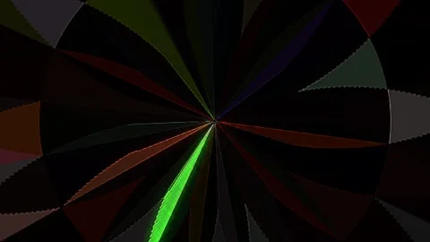Background stripes and flashing with shining light dots. Animation with circles Video stock 304366006