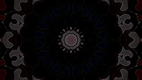 Background stripes and flashing with shining light dots. Animation with circles Video stock 304754533