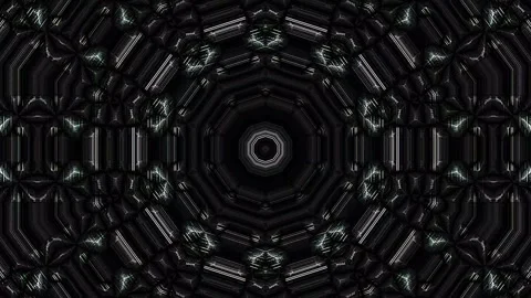 Background stripes and flashing with shining light dots. Animation with circles Video stock 306005409