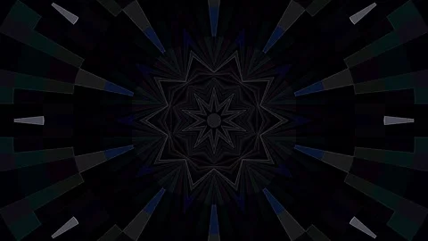 Background stripes and flashing with shining light dots. Animation with circles Video stock 306099381