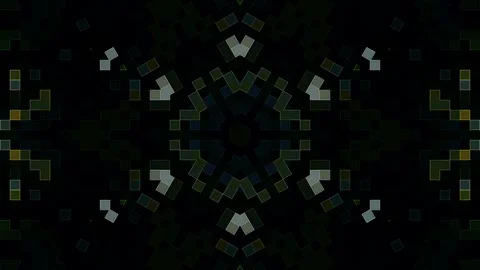 Background stripes and flashing with shining light dots. Animation with circles Video stock 306099533
