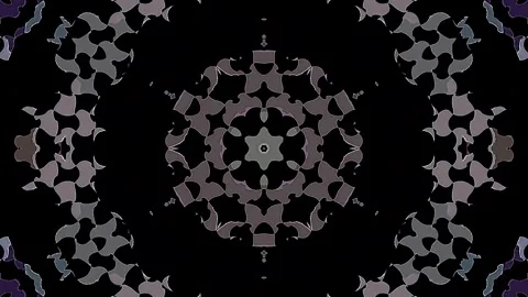 Background stripes and flashing with shining light dots. Animation with circles Video stock 309024596