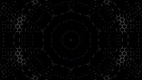 Background stripes and flashing with shining light dots. Animation with circles Stock-Footage 321878161