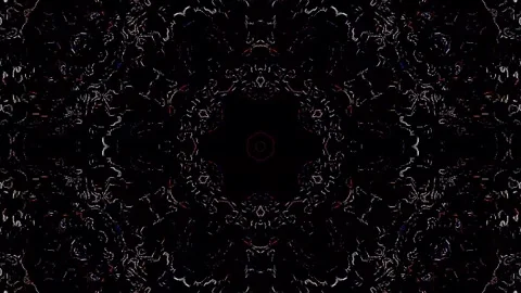 Background stripes and flashing with shining light dots. Animation with circles 動画素材 322611523