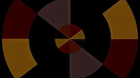 Background stripes and flashing with shining light dots. Animation with circles 動画素材 322612063