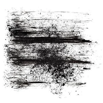 Background with strokes Black abstract background with strokes - ink drawi... Stock Photos