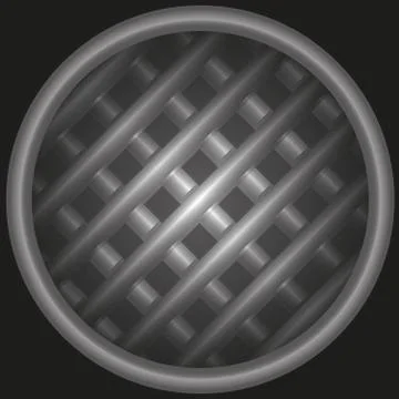 Background with structure from a lattice in tube イラスト素材