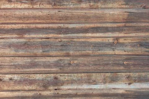 Background in style a rustic from old horizontal wooden boards Stock Photos
