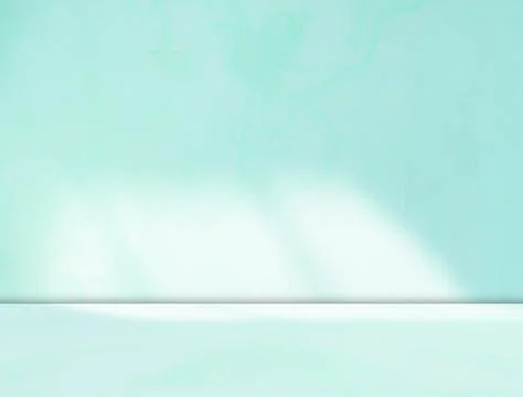 Background summer blue light wall studio room solid kitchen podium floor 스톡 사진