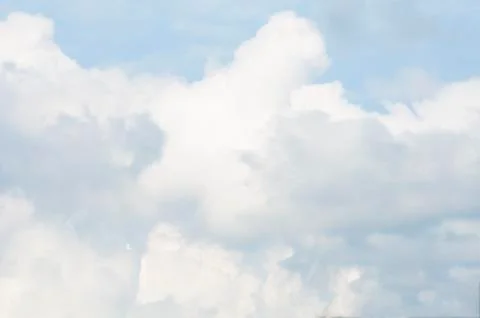 Background summer sky. Blue background. blue sky background with tiny clouds Stock Photos