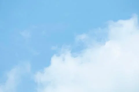 Background summer sky. Blue background. blue sky background with tiny clouds 库存照片