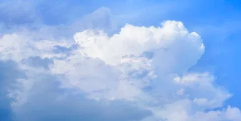 Background summer spring. Amazing cloudscape on the sky at day time. Foto stock