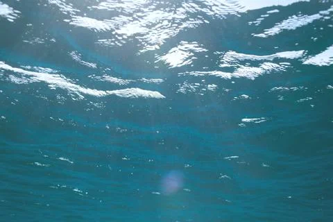 Background of sunlight in water Stock Photos