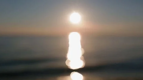 Background with sunset Video stock 79456374