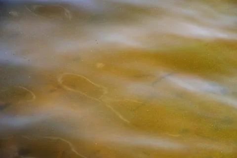 Background of the surface of the Dnieper River. River water in autumn in ra.. Stock Photos