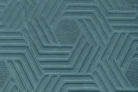 Background surface with a pattern of dark green rhombus geometric shapes, tex Stock Photos