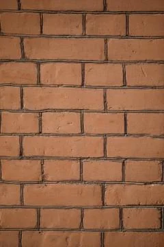Background from the surface of the red brickwork Stock Photos
