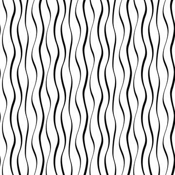 Background surface with repeating wave pattern, vector illustration Stock Illustration