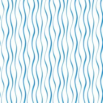 Background surface with repeating wave pattern, vector illustration Stock Illustration