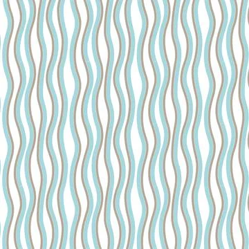 Background surface with repeating wave pattern, vector illustration Stock Illustration
