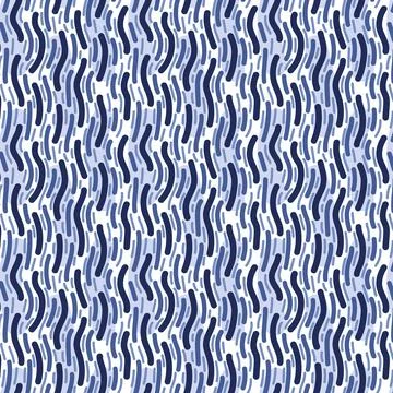 Background surface with repeating wave pattern, vector illustration Stock Illustration