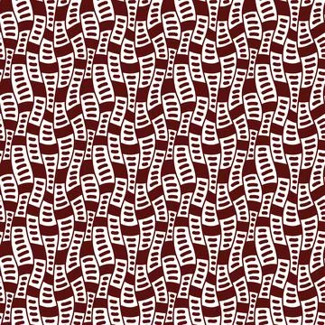 Background surface with repeating wave pattern, vector illustration Stock Illustration