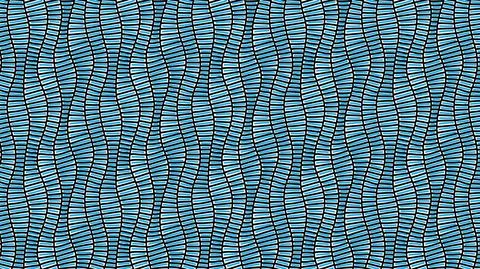 Background surface with repeating wave pattern, vector illustration Stock Illustration