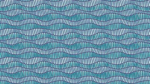 Background surface with repeating wave pattern, vector illustration Stock Illustration