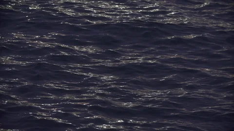 Background the surface of the sea at the night Stock Footage 121000118