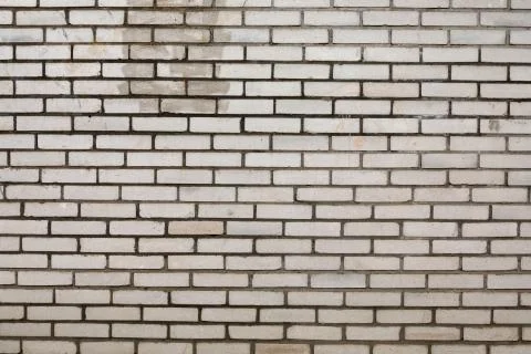Background of surface of white brickwork Stock Photos