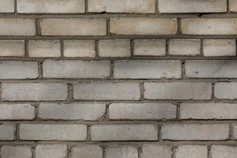 Background of surface of white brickwork Stock Photos