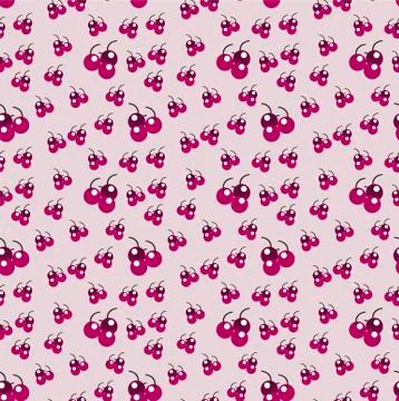 Background sweet style cherry Stock Illustration