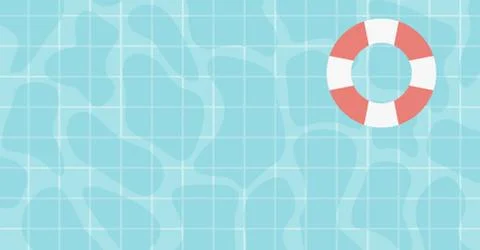 Background of swimming pool Stock Illustration