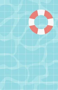 Background of swimming pool Stock Illustration