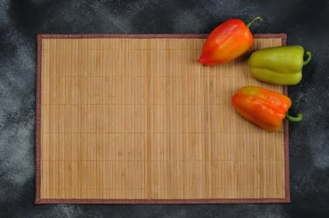 Background of the swipe of the cane Stock Photos