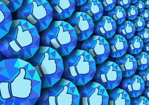 Background with symbols like it. Stock Illustration