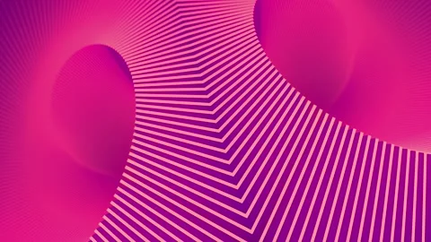 Background with symmetrical geometric composition. 3d rendering loop animation Stock Footage 267842028