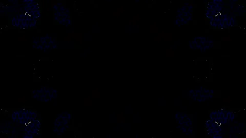 Background with symmetrical geometric shapes and modern kaleidoscope motion. Stock Footage 328611151