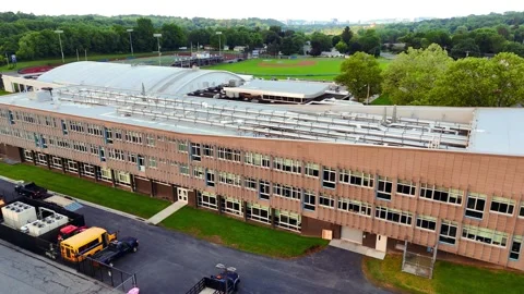 In the Background - Syracuse, NY Stock Footage 336487412