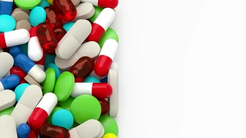 In the background, the tablets take up half of the screen and go down Stock Footage 161877402