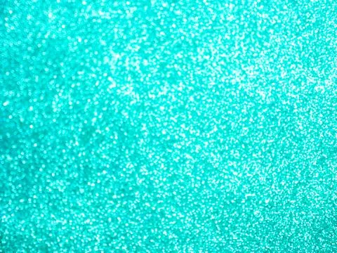 Background teal abstract blue bokeh sparkle winter texture pattern Stock Photos