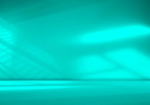 Background teal abstract shadow gradient room studio product floor Stock Photos
