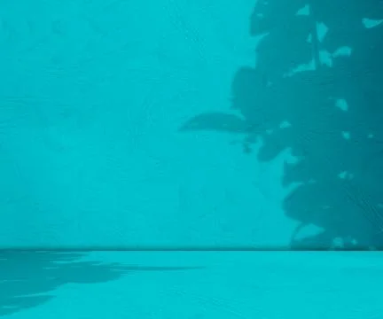 Background teal summer abstract shadow gradient room studio product floor Иллюстрация
