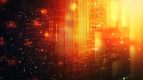 Background Tech Neon Stock Photos