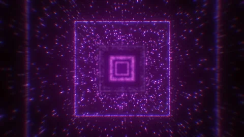 Background Technology Microprocessor Emit Impulses Into Abstract Environment Vídeo Stock 151987631