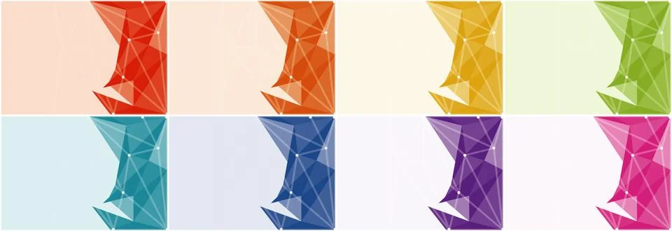 Background template with abstract patterns Stock Illustration