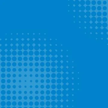 Background template design with blue dots Stock Illustration