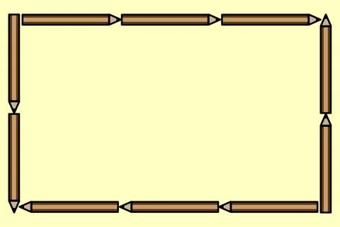 Background Template School With Copy Space Area  Stock Illustration